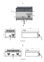 Elektro-Wassergrill Serie 700 ND, 4,1 kW, 400 Volt, 400 x 700 x 250 mm (BxTxH)