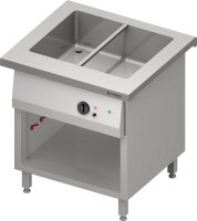 Bain-Marie-Station "Free Flow" mit einem Becken...