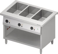Bain-Marie-Station "Free Flow" 3x GN1/1-Becken,...