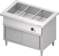Bain-Marie-Station "Free Flow" mit einem Becken...