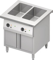 Bain-Marie-Station "Free Flow" 2x GN1/1-Becken,...