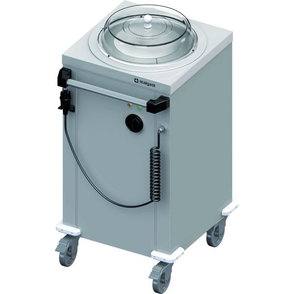 Beheizbarer Tellerspender, fahrbar 550x510x880 mm für Speisenausgabesysteme