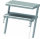 Doppel-Aufsatzbord mit Glas-Hustenschutz und Beleuchtung 434x450x450 mm für Speisenausgabesysteme