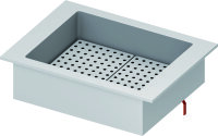 Eiswanne "Drop-In" 2x GN1/1 830x620x210 mm...
