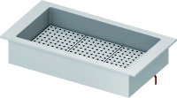 Eiswanne "Drop-In" 3x GN1/1 1155x620x210 mm...