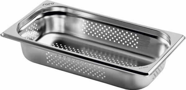 BUDGET LINE GN-Behälter perforiert 1/3GNx100mm und 4 Liter