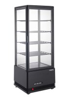 SARO Kühlvitrine SC 100 AV, schwarz