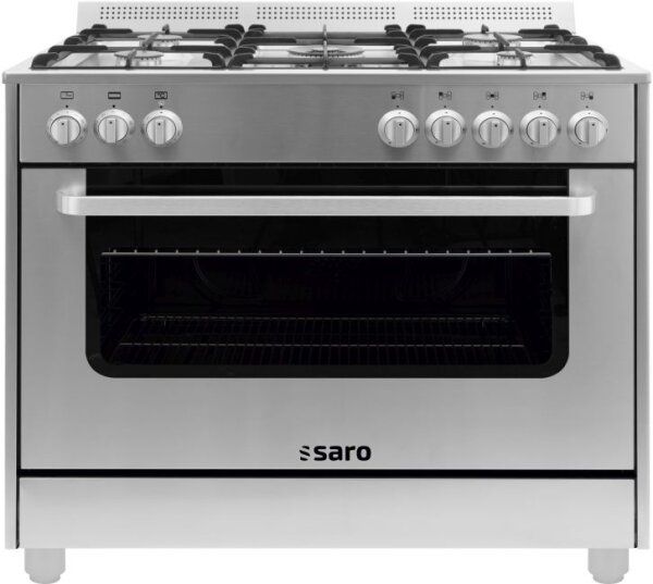 SARO Multifunktionsherd Gas/Elektro, Modell TS95C61LX