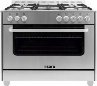 SARO Multifunktionsherd Gas/Elektro, Modell TS95C61LX