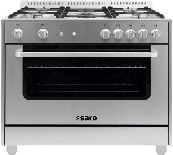 SARO Multifunktionsherd Gas/Gas, Modell TS95C71X