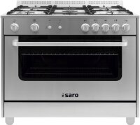 SARO Multifunktionsherd Gas/Gas, Modell TS95C71X