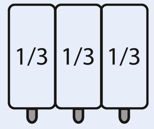 SARO Nudelkorbset 3 x 1/3