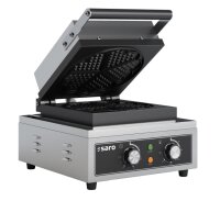 Gastro Waffeleisen für Herzform-Waffeln - mit Timer,...