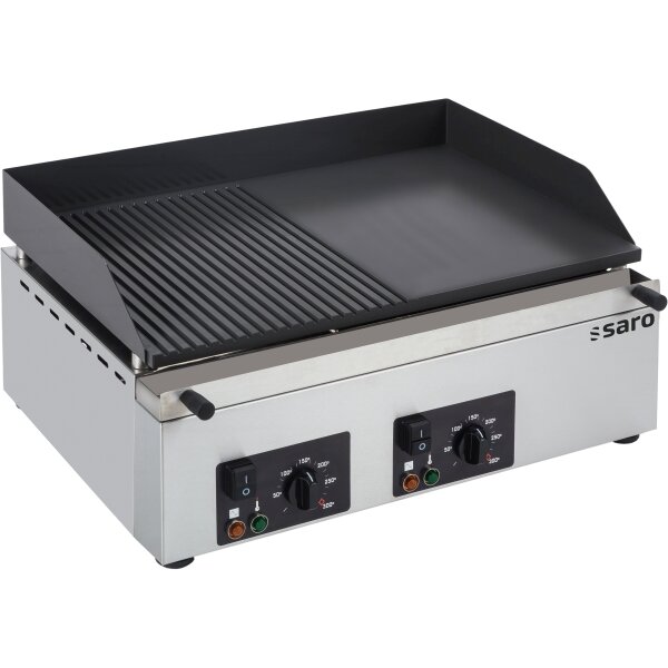 SARO Griddleplatte 1/2 gerillt, Modell GPK 610