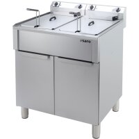 SARO Elektrofritteuse 20+20 Liter, Modell BRAGA