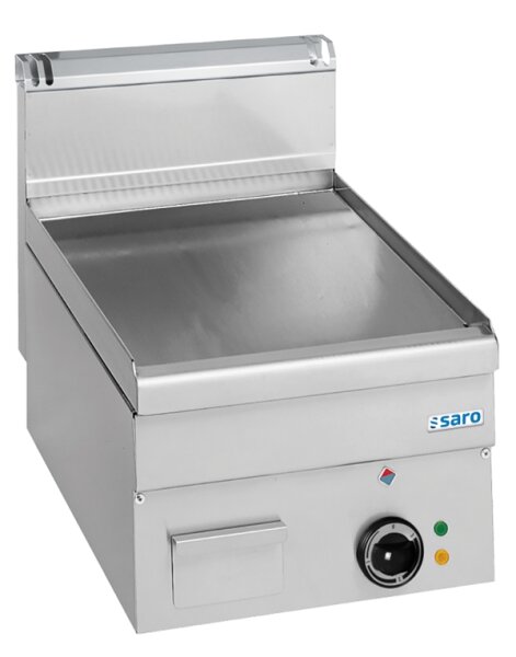 SARO Elektrogrillplatte, glatt, Aufti., 400x600, EFT46L