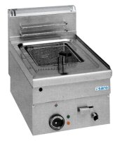 Profi Elektro-Fritteuse 10 Liter - Edelstahl, Kaltzone, 400V