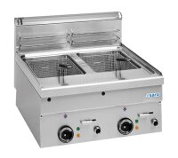 Saro Elektro-Fritteuse EF66 mit 2x 10 Liter -...