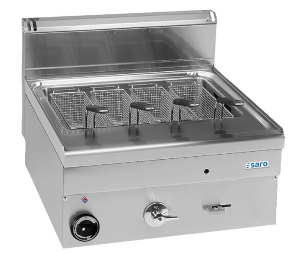 SARO Gas-Nudelkocher, 600x600, ohne Körbe, GC66/SC