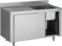 SARO Spülschrank, Schiebetüren, 1400mm, 1...