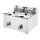Buffalo Doppelfritteuse mit Timer 2x8Ltr