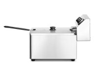 Hendi Fritteuse Kitchen Line 8 Liter - mit Kaltzone, 230 V