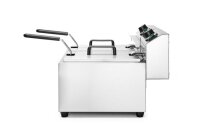 Hendi Fritteuse Profi Line Fritteuse 2x8 Liter -Edelstahl, 230V