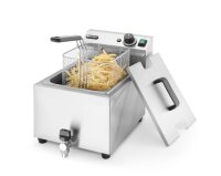 Profi Line Tischfritteuse 8 Liter - Edelstahl mit...