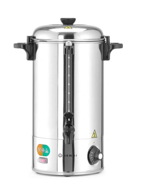 Elektrischer Heißwasserspender mit 28 Liter - Edelstahl, 2,2 kW