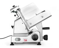 Hendi Aufschnittmaschine Profi Line 300 - stufenlos einstellbar 0–14 mm, aus Aluminium