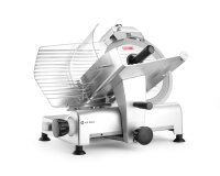 Hendi Aufschnittmaschine Profi Line 300 - stufenlos einstellbar 0–14 mm, aus Aluminium