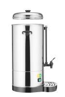 HENDI Heißgetränkespender doppelwandig - Edelstahl, Thermostat bis 110°C
