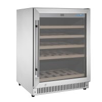Polar G-Serie Weinkühlschrank aus Edelstahl 51 Flaschen