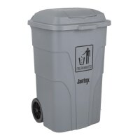 Jantex 120Ltr Mülltonne mit Fußpedal Grau