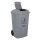 Jantex 120Ltr Mülltonne mit Fußpedal Grau