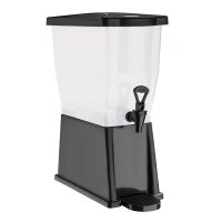 Olympia Getränkespender Polypropylen Schwarz 12Ltr