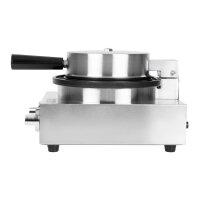 Buffalo Runde Belgische Waffelmaschine