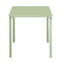 Bolero Adeline Stahl Quadratischer Tisch 700mm Hellgrün