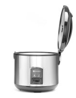 Gastro Reiskocher mit Dampfgarfunktion,1,8 Liter