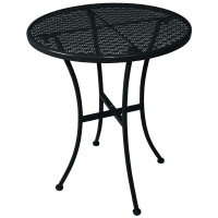 Bolero runder Bistrotisch Stahl schwarz 60cm (15 Stück)