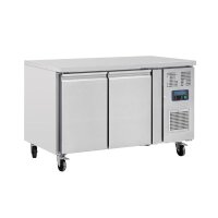 Polar U-Serie Kühltisch mit Doppeltür 282Ltr