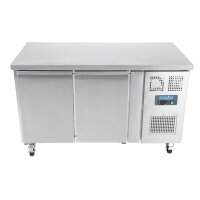Polar U-Serie Kühltisch mit Doppeltür 282Ltr