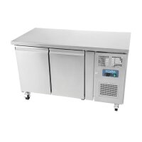 Polar U-Serie Kühltisch mit Doppeltür 282Ltr