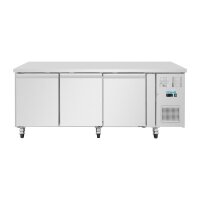 Polar Serie U Kühltheke Patisserieabmessung dreitürig