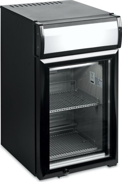 Esta Kühlschrank mit 25 Liter - Glastür, Tischmodell, Umluft