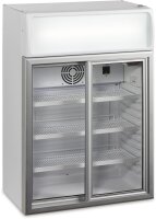 Getränkekühlschrank mit Werbetafel SLDG100 -...