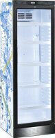 Glastürkühlschrank mit 372 Liter -...