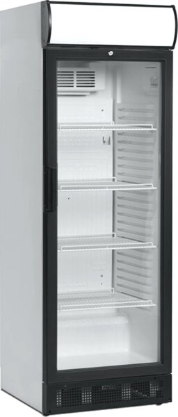 Esta Glastürkühlschrank 298 Liter - Thermoglastür, Schloss, LED Innenbeleuchtung