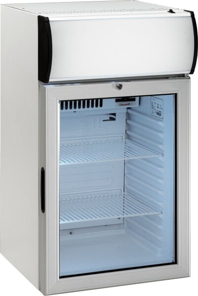 Esta Tischkühlschrank 84 Liter - mit Thermoglastür, LED Innenbeleuchtung & Schloss