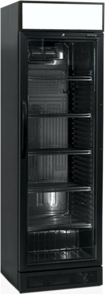 Esta Kühlschrank mit LED-Türrahmen - Umluft, 372 Liter, 1 Glastür